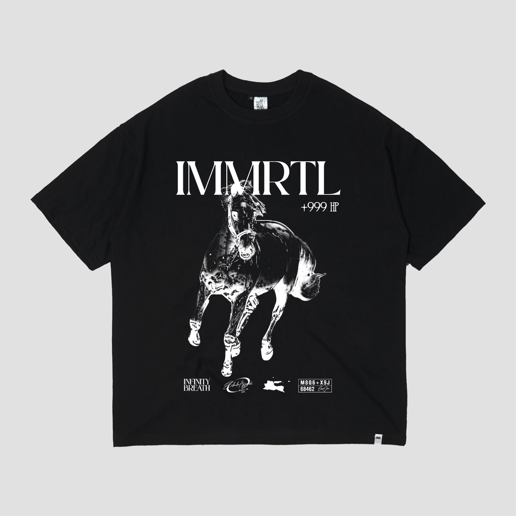 Exhale Tshirt Glass Oversized