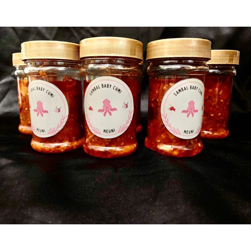 

sambal baby cumi meuni