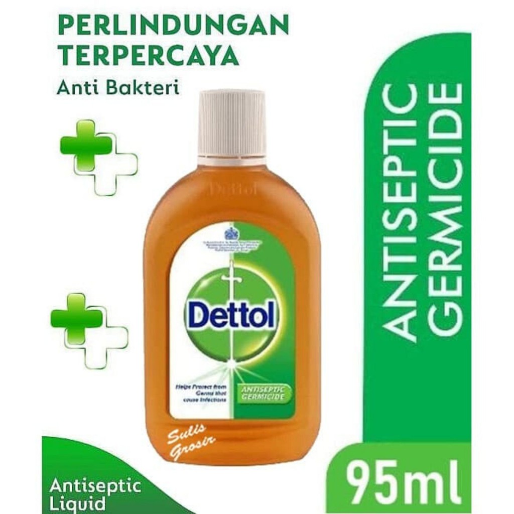 Dettol Antiseptic Cair 95/245 ml