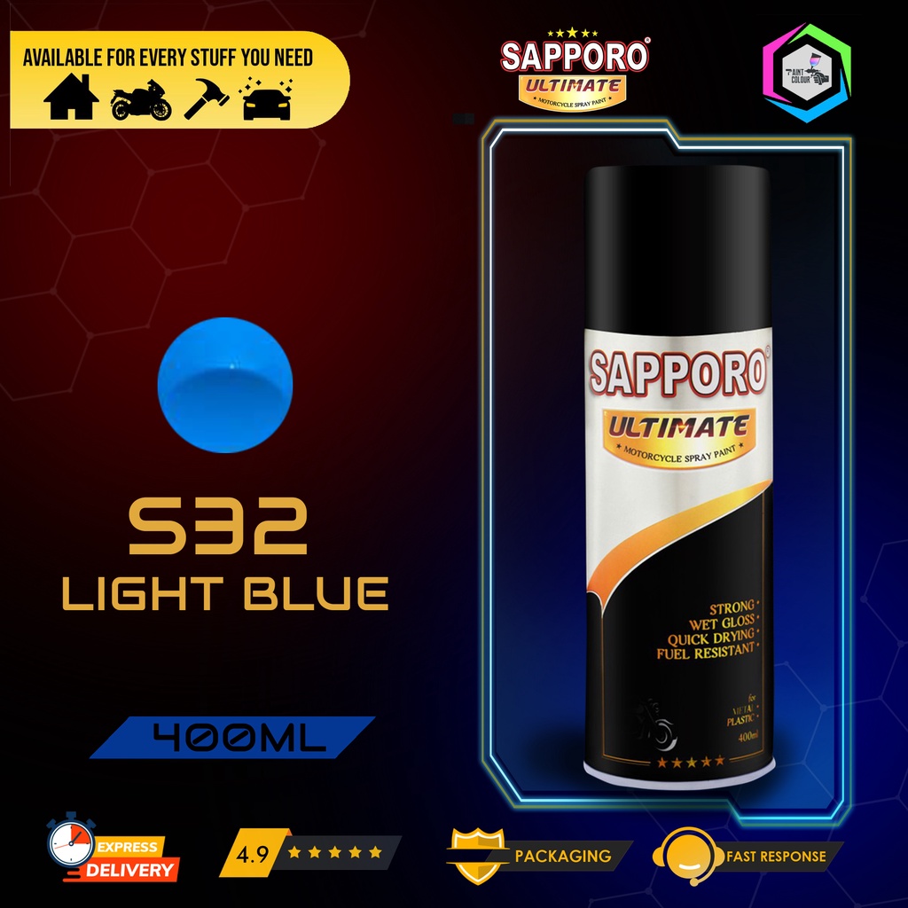 SAPPORO ULTIMATE Cat Semprot S32 - Light Blue