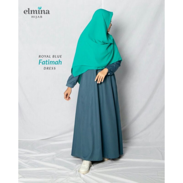 Baju Couple Fatimah Dress &amp; Ali Shirt Short Sleeve By Elmina &amp; Hayzum