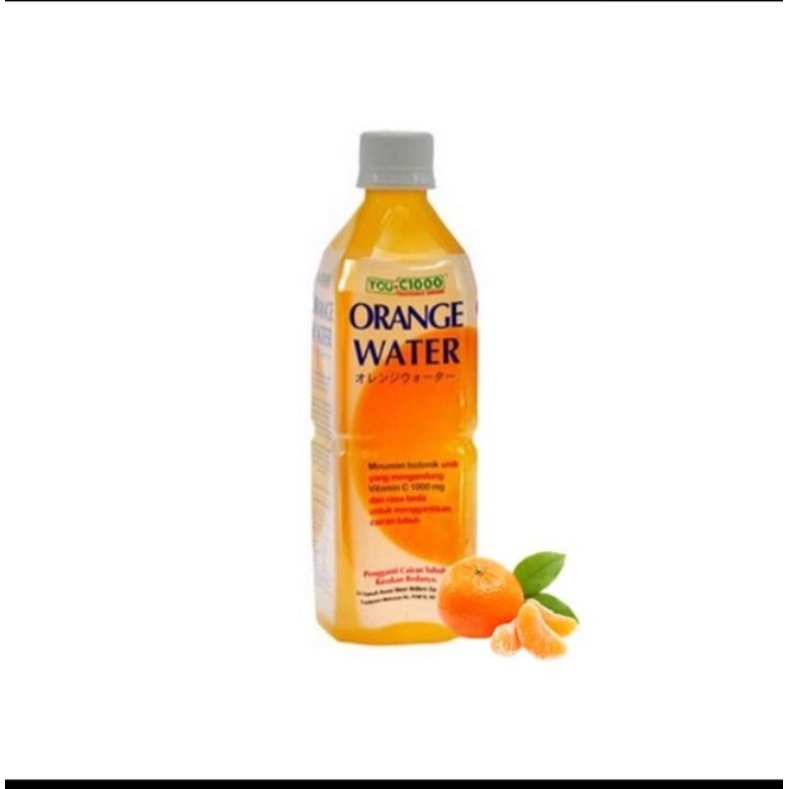 

orange water