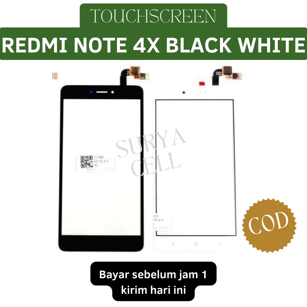 Touchscreen TC Redmi Note 4x