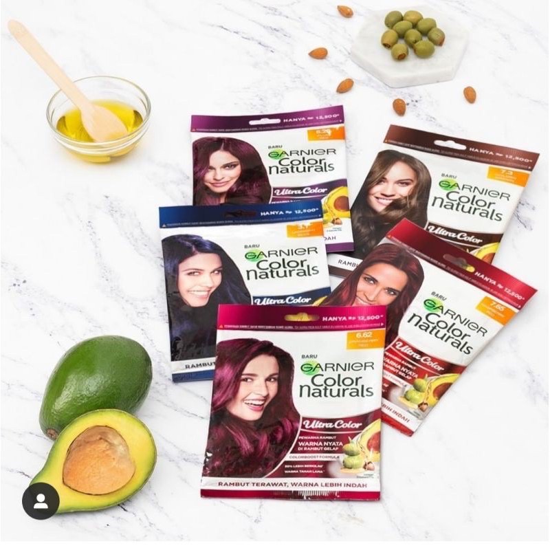 cp,cz -  GARNIER SACHET CAT RAMBUT - HAIR COLOURING GARNIER PASTEL