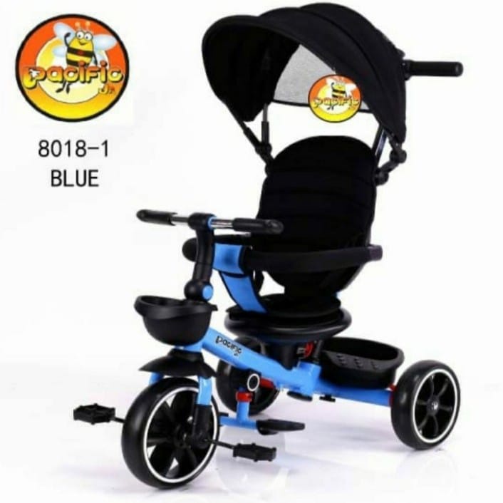 Sepeda Anak Roda 3 Pacific 8018-1 / Sepeda Anak Roda Tiga / Mainan Sepeda Anak Pasific Tricycle / Pa