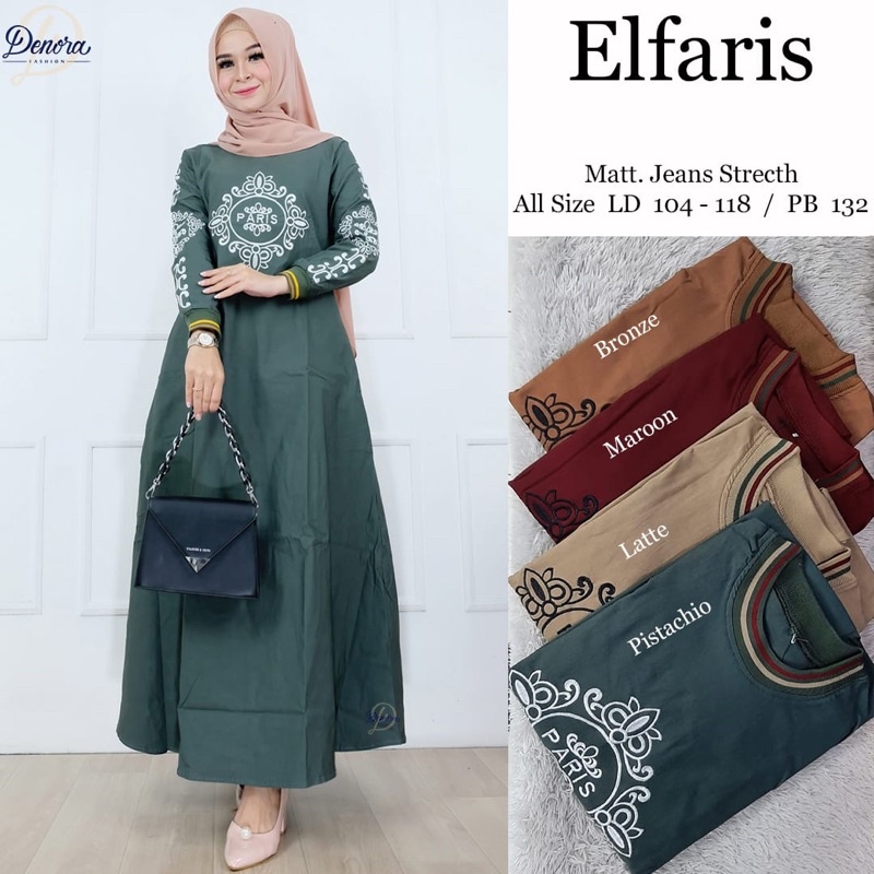 ELFARIS BY DENORA//matt jeans stretch ori