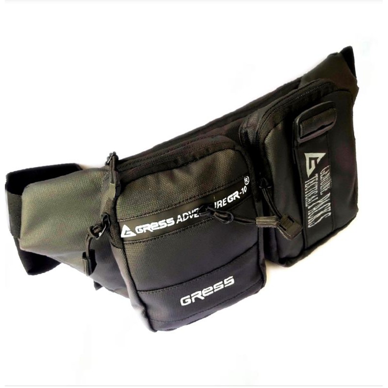 tas selempang pinggang waist bag - waistbag gress tactical pack outdoor