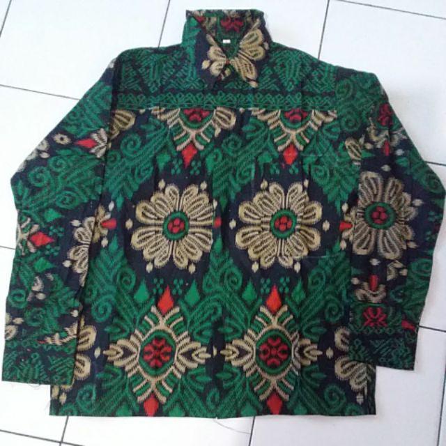 Size M L Xl Xxl Xxxl Bswart Batik Hrb026 Kenongo Hem Pendek Padi Pekalongan M L Xl Batik Pria Murah