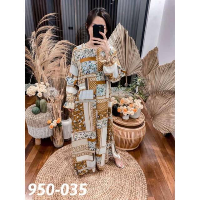 GAMIS IMPORT MOTIF/BAJU MUSLIM ORI GRATIAS/MAXI DRESS SYARI LD 100