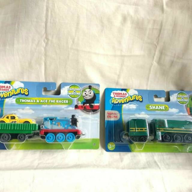 Thomas and Friends Thomas Ace The Racer And Shane By Fisher Price