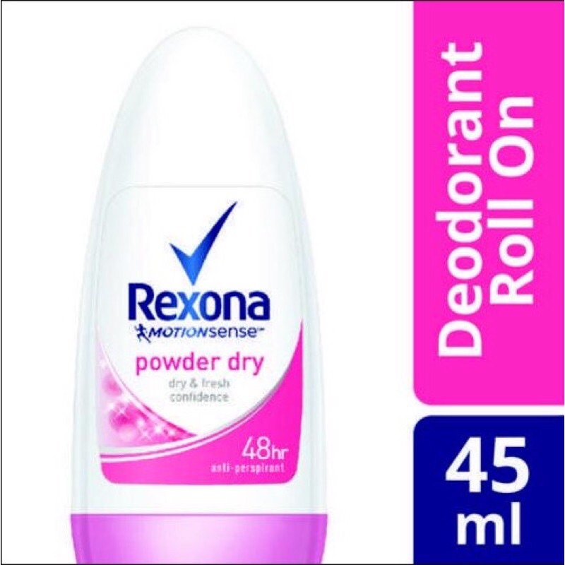 Rexona Roll On 45 ml Rexona Roll On Penghilang bau badan