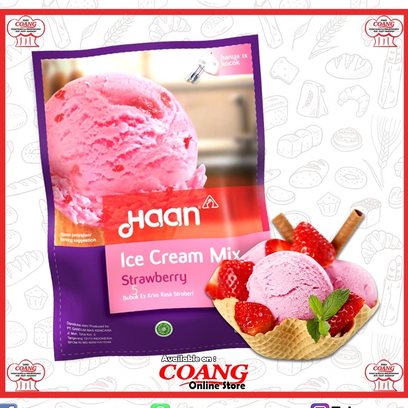 

HAAN ICE CREAM STRAWBERRY 85 GR