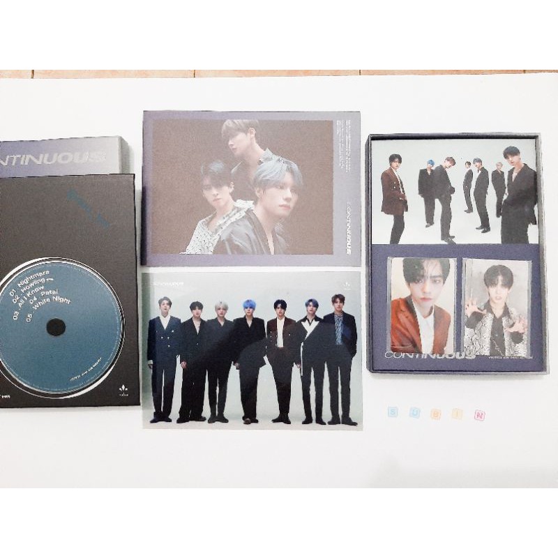 VICTON CONTINUOUS ALBUM PHOTOCARD SUBIN SET