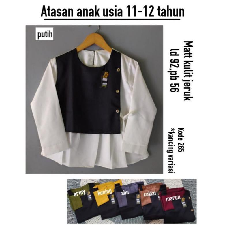 Atasan Anak Usia 11 12 Tahun Ll Atasan Kekinian Ll Atasan Anak Perempuan Ll Baju Anak Perempuan Art Shopee Indonesia