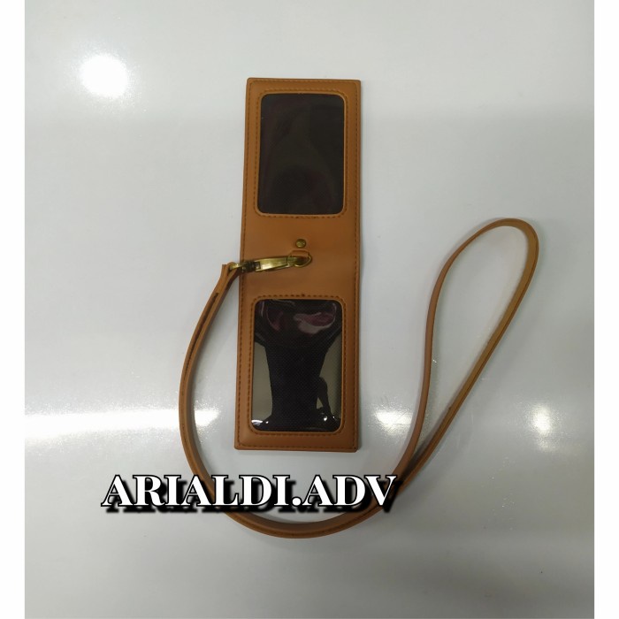 

Trendi Gantungan Nametag Id Card Dua Sisi Id Card Holder Dua Slot Kartu Limited