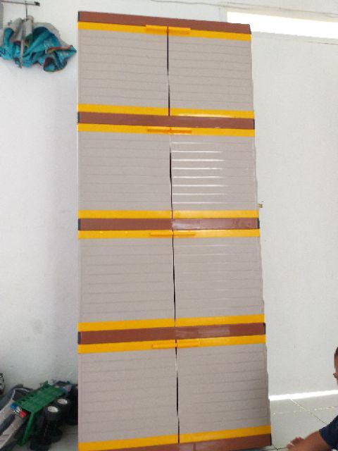 Lemari Plastik Club Besar 4 Susun (promo Harga)