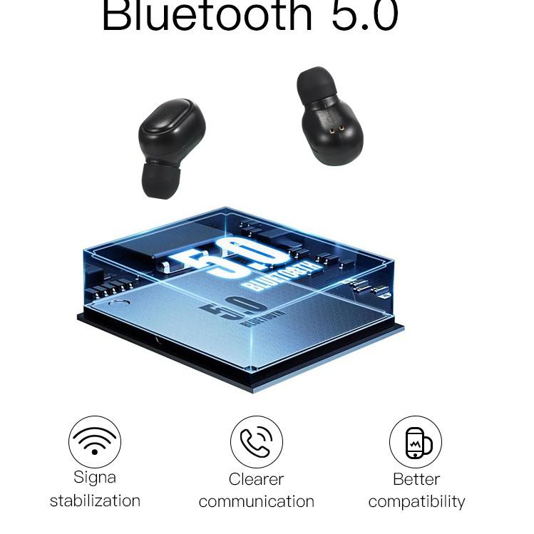 Super Stock GROTIC TWS Earphone Headset Bluetooth True Wireless Stereo Earbuds A7S