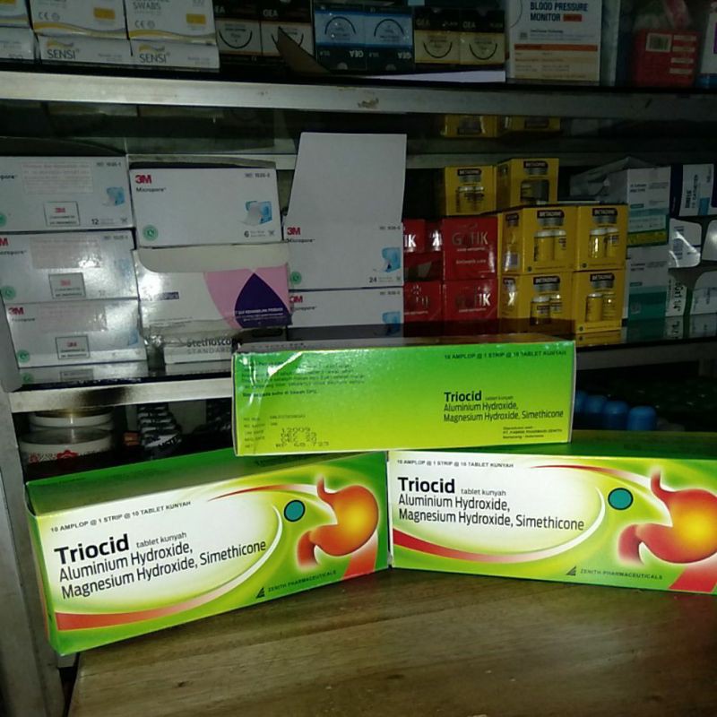triocid tablet box