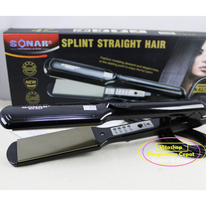 SONAR SN-823 LURUS GRATIS PENSIL ALIS CATOKAN RAMBUT PROFESIONAL