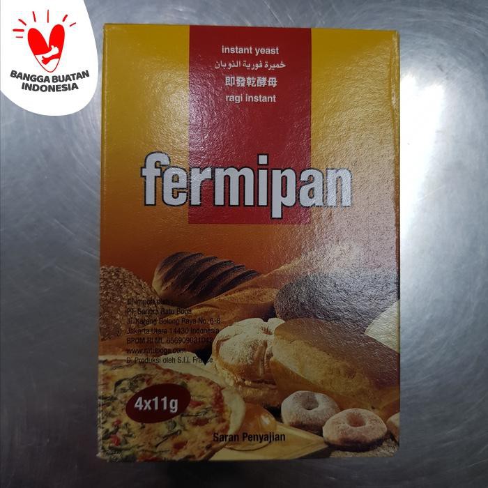 

Ragi Kering Fermipan Sachet 1 Box Isi 4X11Gr Grosir, Bisa Reseller