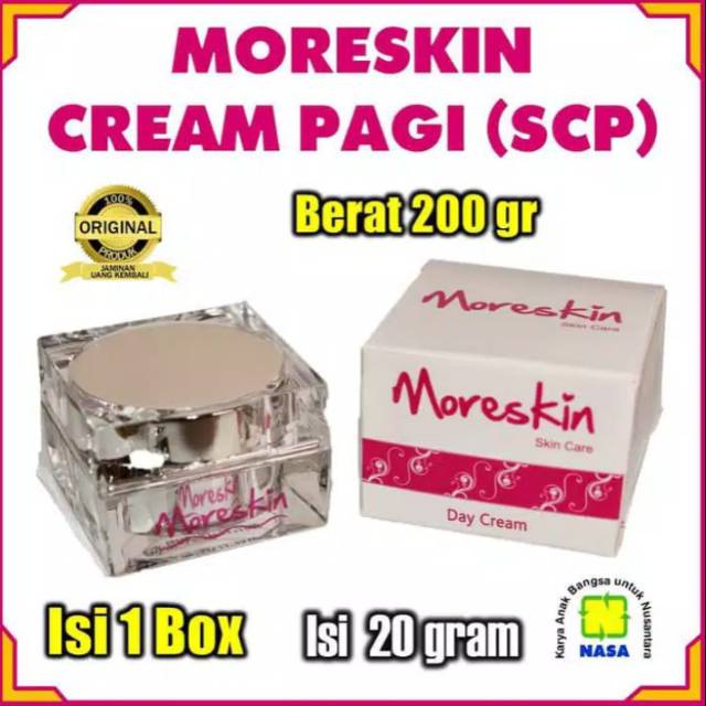 

MORESKIN DAY CREM NASA - CREM PAGI