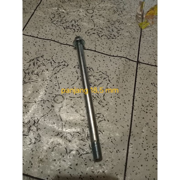 as roda panjang 18,5 mm original diameter mur 17 setara beat vario dll