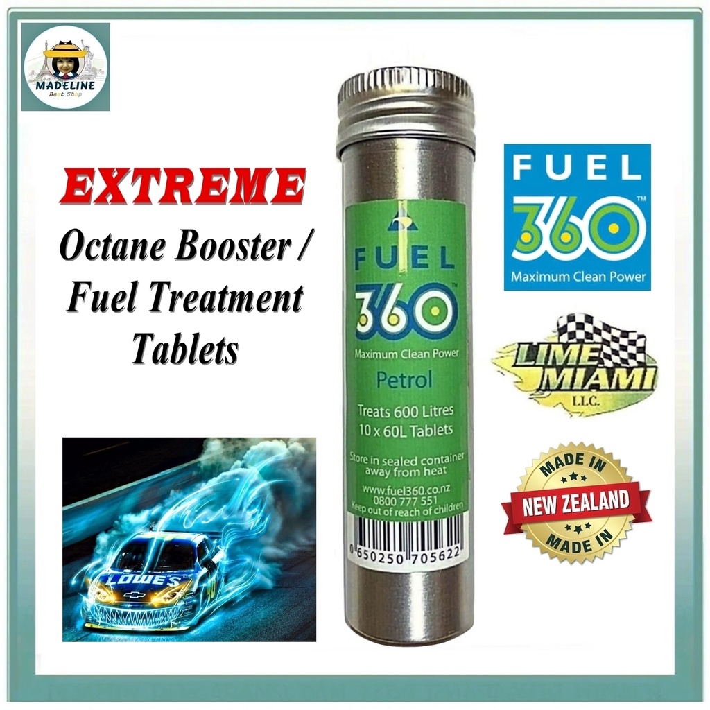 Jual Fuel 360 Extreme Octane Booster / Fuel Treatment Tablets Shopee
