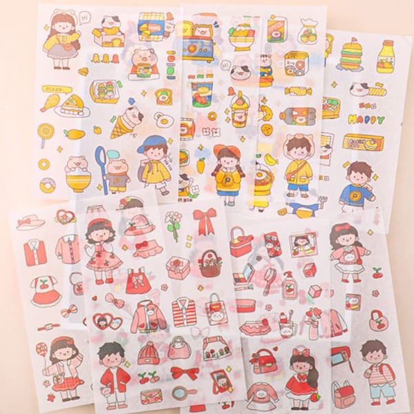 

JC - Stiker Kreatif Lucu Dekorasi , Stiker Decoration, Stiker Lucu