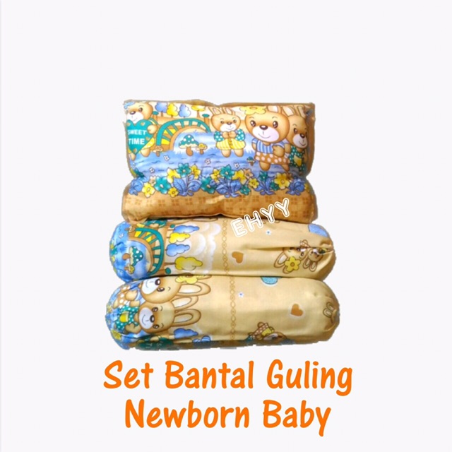 Set Bantal Guling Bayi Newborn Baru Lahir