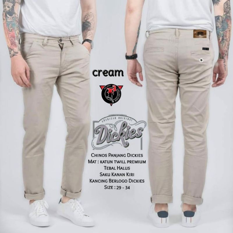 Chinos Pants Panjang / Celana Chinos Dickies / Celana Panjang Formal Laki Laki / Chinos panjang