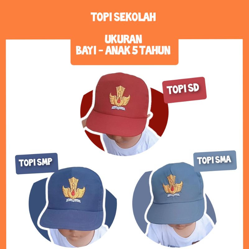 TOPI SEKOLAH BAYI