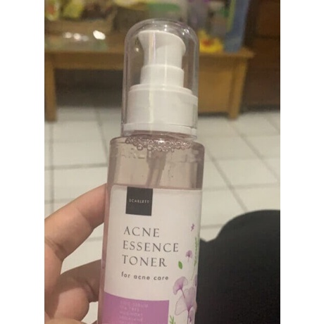 [ORI] Scarlett Toner Essence Acne Whitening Mengobati Peradangan Jerawat Kemerahan dan Pembengkakan I BPOM 100ml