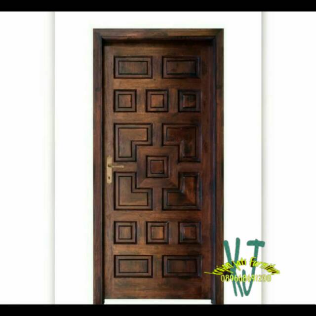 Kusen pintu kamar jati