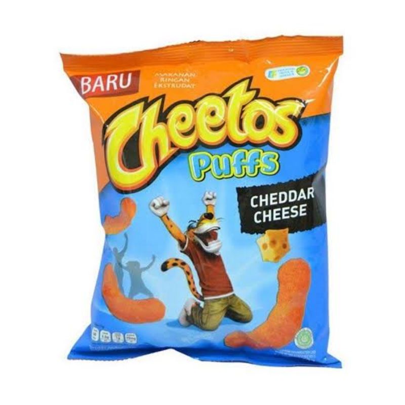 Chiki puffs cheddar snack 60gr