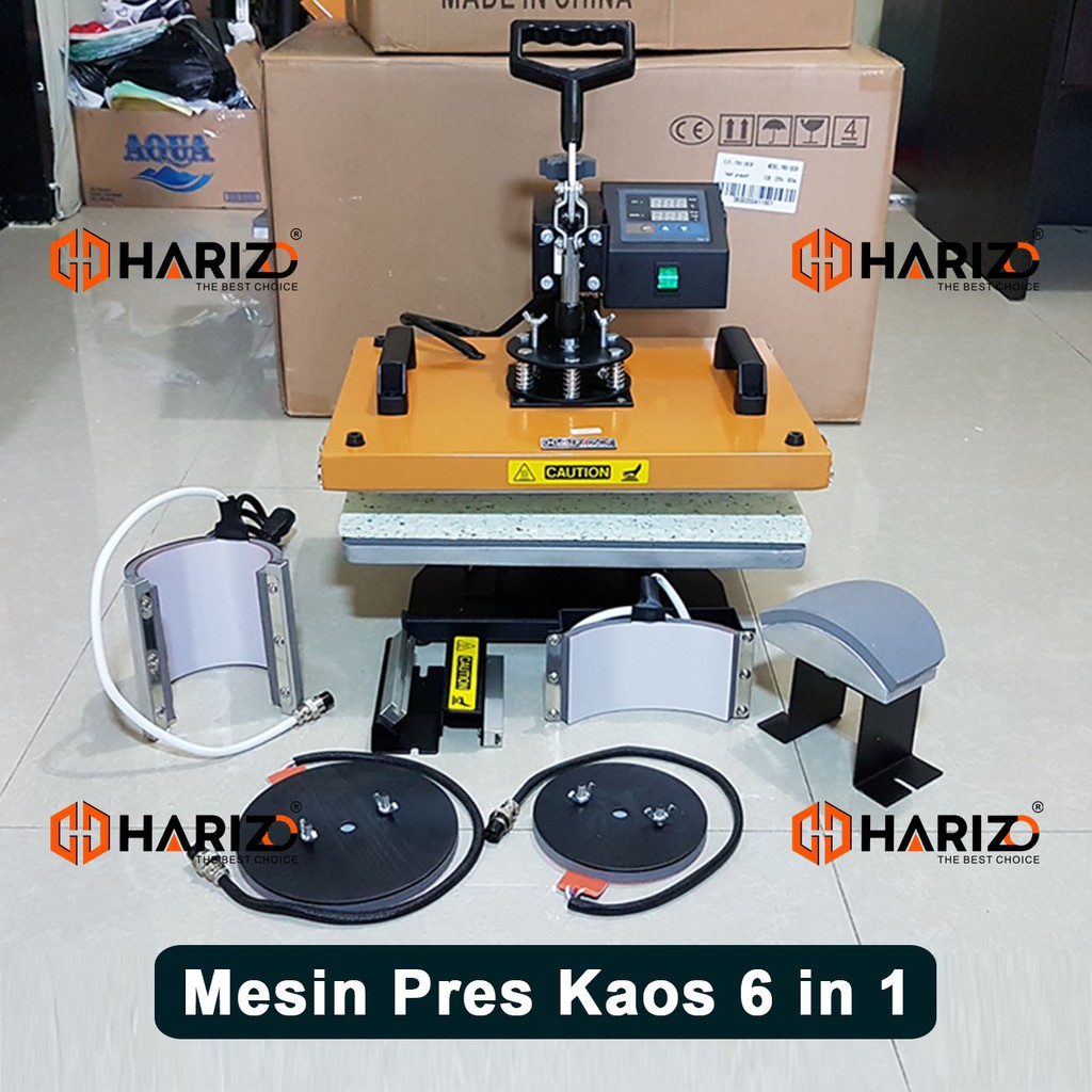 Jual Mesin Press Kaos In Alat Sablon Baju Keramik Mug Topi Kaos Piring Alat Cetak Sablon