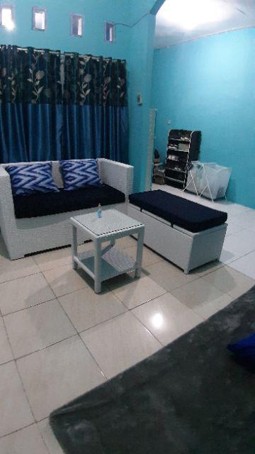 Set Teracce Gentong Matahari Rotan Sintetis