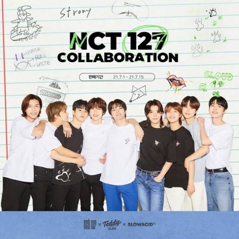 Ready NCT 127 x SLOWACID x Teddy Island Event Photocard
