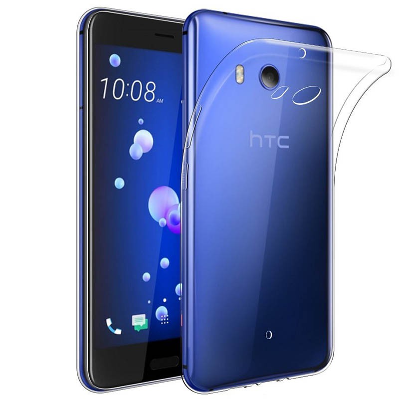 Slim TPU Case HTC U11 - Original Clear Soft Bening Cover Casing Shock