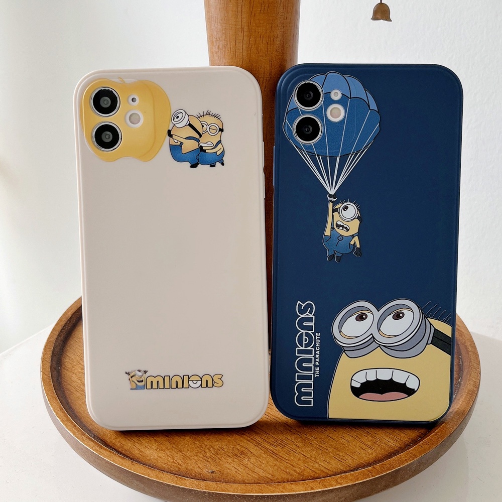 Soft Case Hp Gambar Minion Untuk iPhone 6 / 6S / 7 / 8plus / SE 2020 / X / XR / XS / 11 / 12 / 13pro MAX