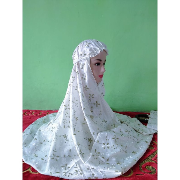 Mukena Sutra Jepang/Sutra Paris Terusan