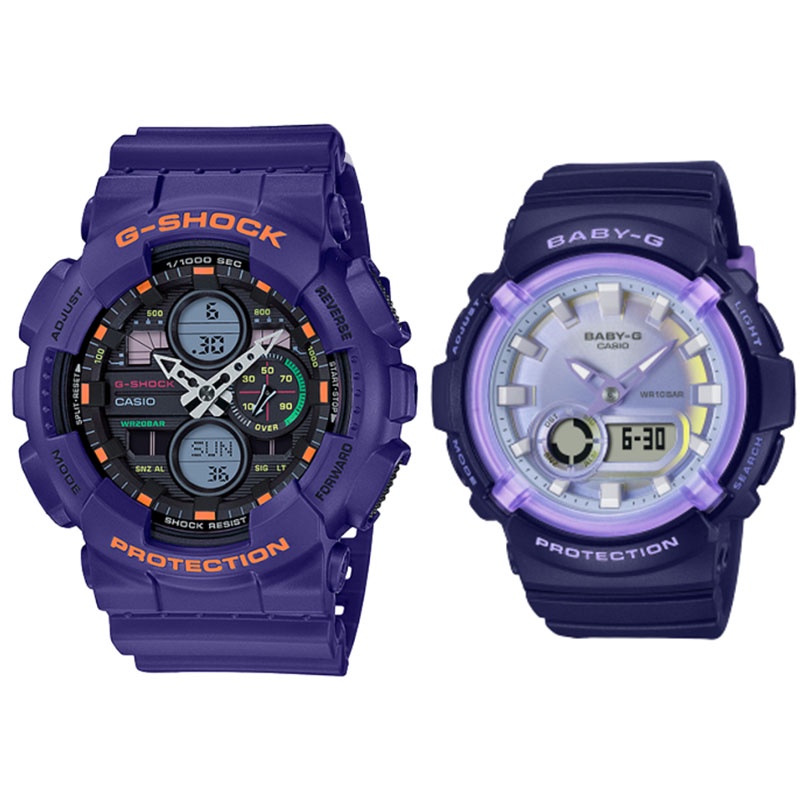 JAM TANGAN COUPLE ORIGINAL RS GA 140 6ADR WITH BGA 280DR 2ADR COUPLE BGA-280DR-2ADR GA-140-6ADR