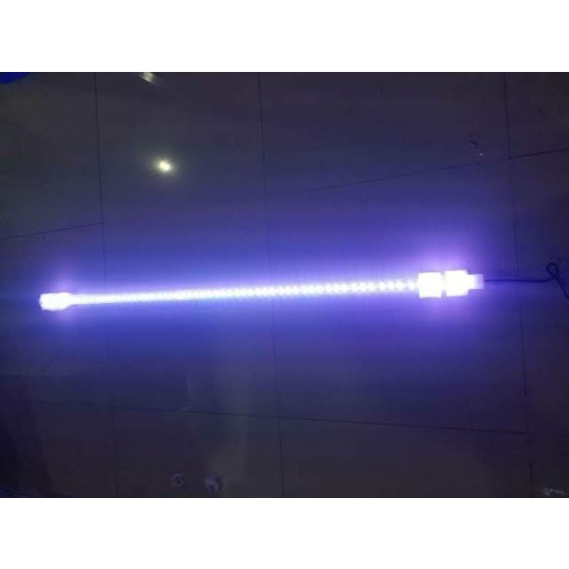 Cosmo CS-V400 warna putih-biru COSMO Lampu Celup LED Aquarium 40cm CSL-400