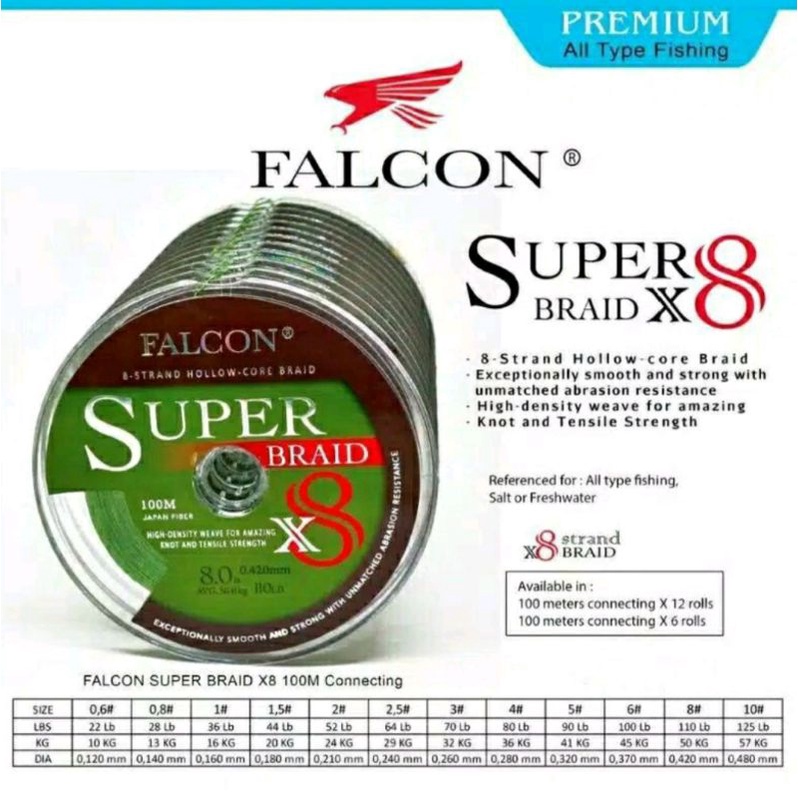 pe falcon super beaid x8