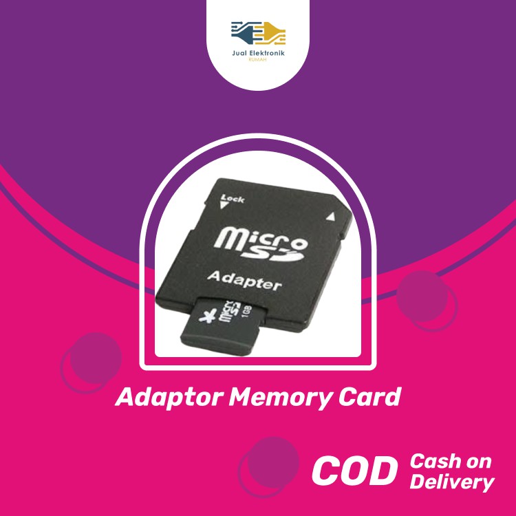 Adaptor memory card rumah MMC Adaptor micro sd adapter SD Card