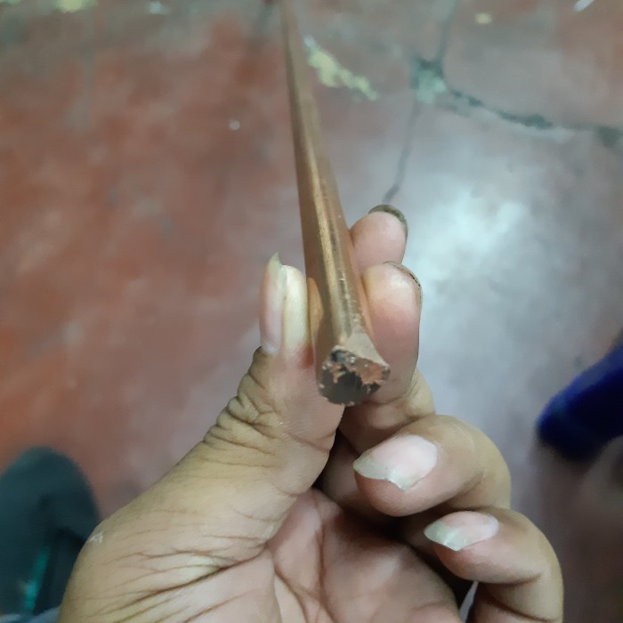 Jual tembaga batangan 10mm x 100 Berkualitas