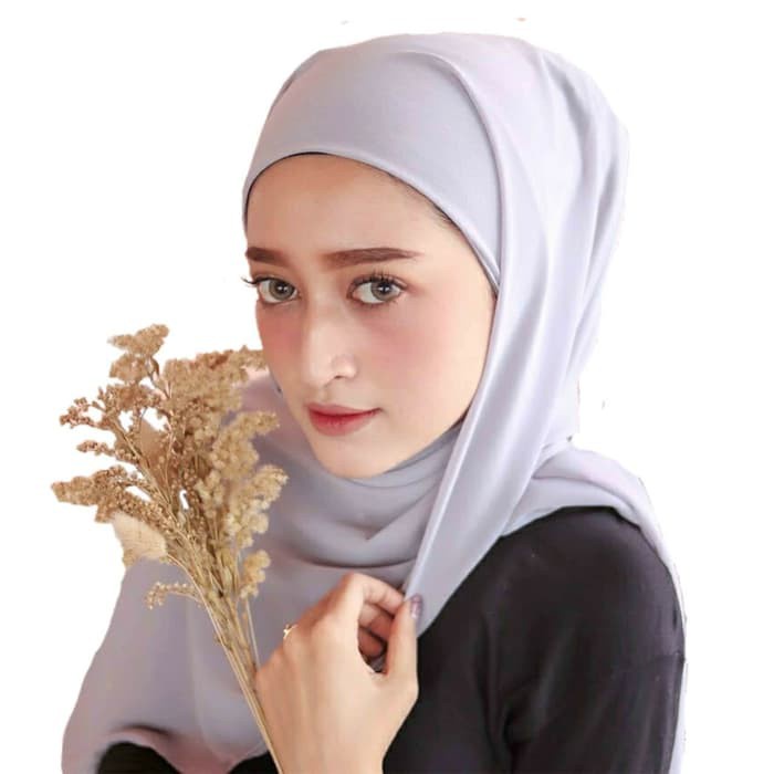 PASHMINA INNER 2IN1 PASMINA INSTAN DALEMAN CIPUT  TERBARU DIAMOND TERMURAH 185 x 70 TEPI JAHIT-5