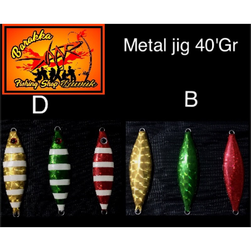 Jig40grm - Gid Zebra (Slow Jig)