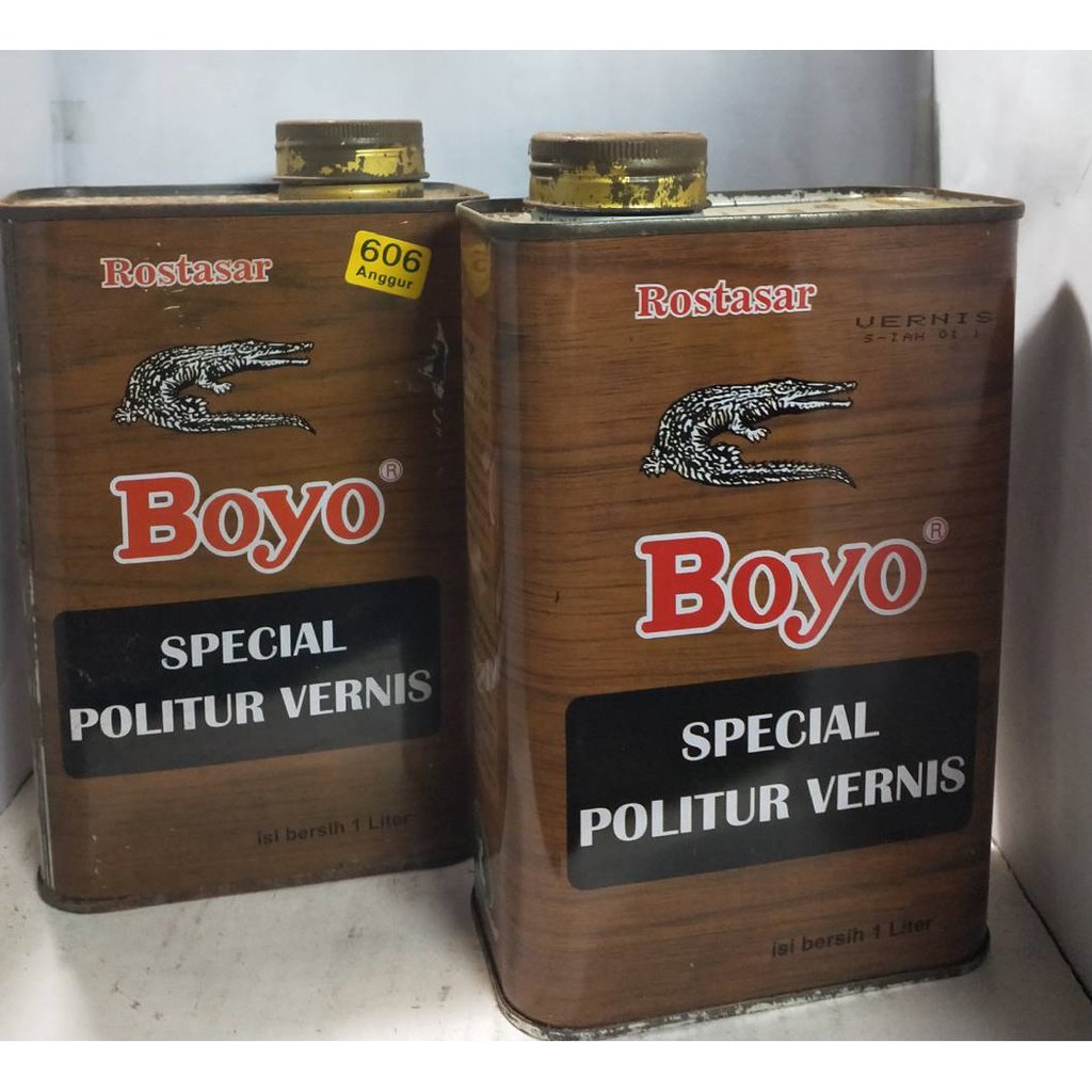 POLITUR VERNIS SPECIAL BOYO AVIAN 1 LITER 6 PILIHAN WARNA | Shopee