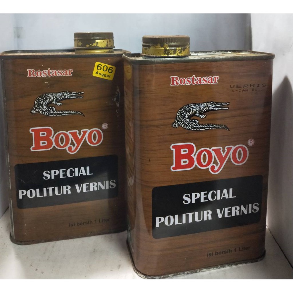  POLITUR  VERNIS SPECIAL BOYO AVIAN 1 LITER 6 PILIHAN WARNA 