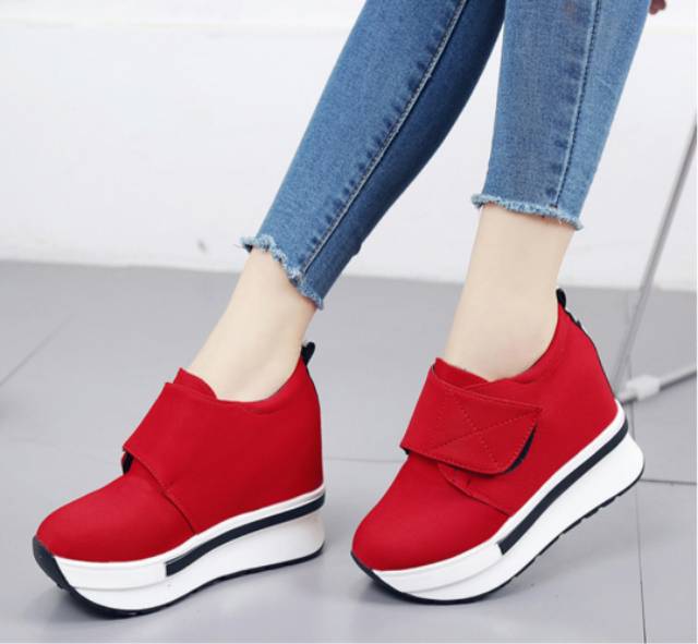 Sepatu Wanita Perempuan Sneakers Kasual Korea Style Bernapas cewek SEPATU SNEAKER WANITA FASHION PREPET JJ311-3